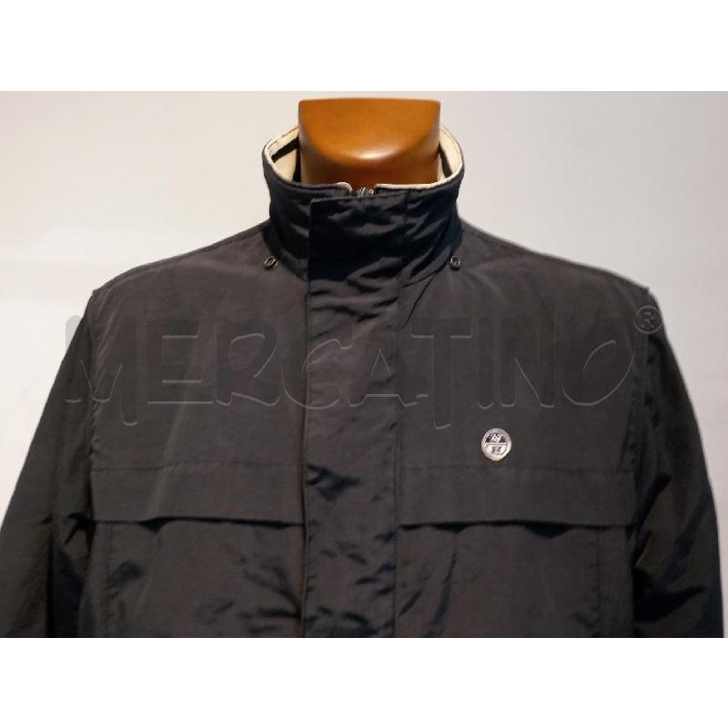 PIUMINO UOMO NORTH SAILS NERO COLLO BIANCO  | Mercatino dell'Usato Moncalieri bengasi 4