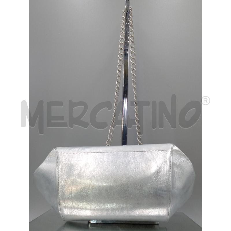 POCHETTE ARGENTATA MELLUSO | Mercatino dell'Usato Moncalieri bengasi 5