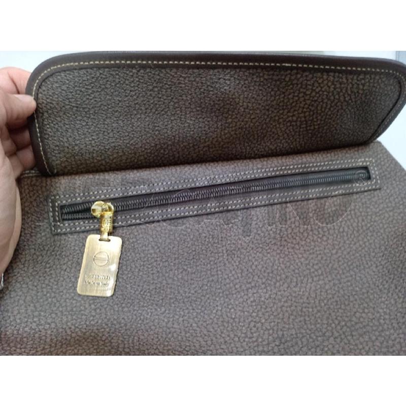 POCHETTE BORBONESE VINTAGE MARRONE | Mercatino dell'Usato Moncalieri bengasi 4