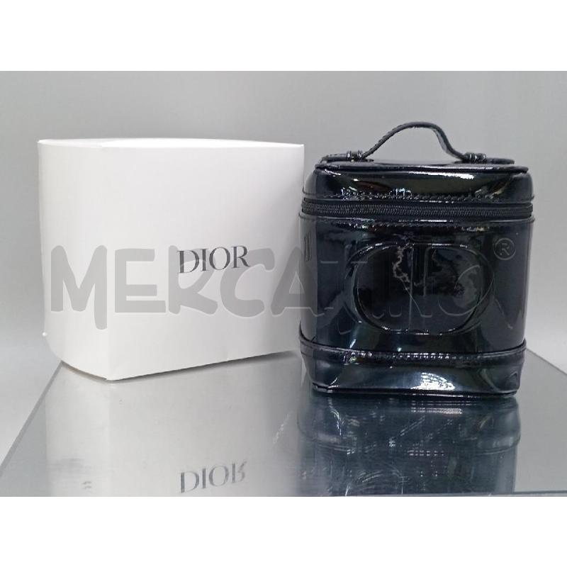 POCHETTE CHRISTIAN DIOR NERA QUADRATA | Mercatino dell'Usato Moncalieri bengasi 1