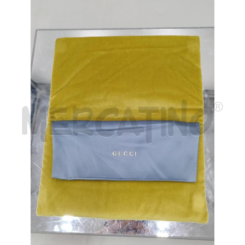POCHETTE GUCCI VELLUTO PORTA OCCHIALI | Mercatino dell'Usato Moncalieri bengasi 1