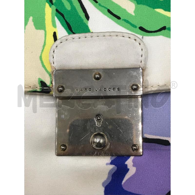 POCHETTE MARC JACOB BIANCA STAMPA FARFALLE | Mercatino dell'Usato Moncalieri bengasi 3