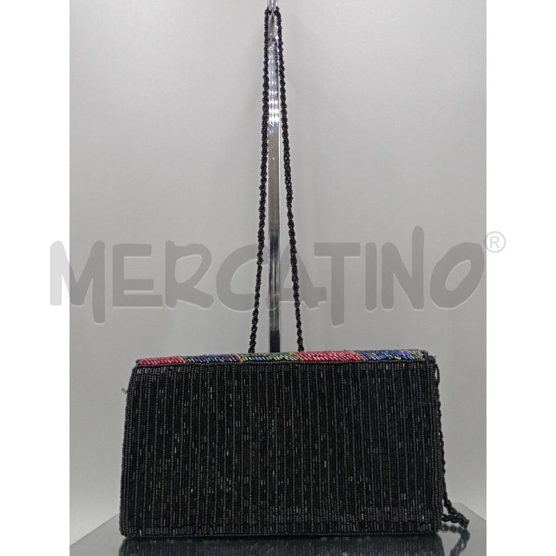 POCHETTE NERA CON PELINE | Mercatino dell'Usato Moncalieri bengasi 2
