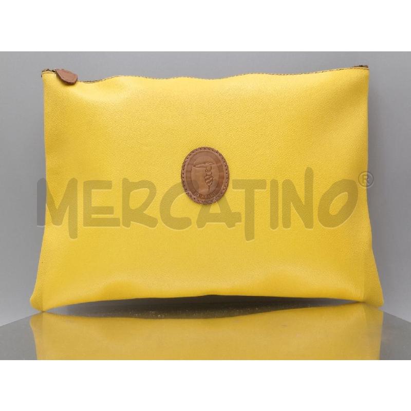 POCHETTE TRUSSARDI GIALLA  | Mercatino dell'Usato Moncalieri bengasi 1