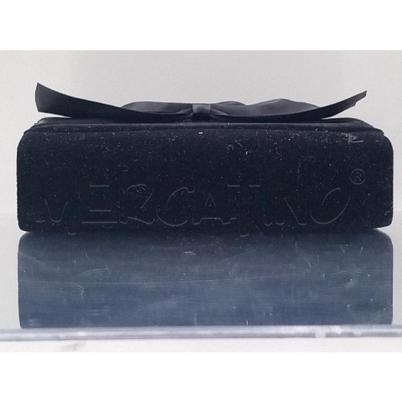 POCHETTE YVES SAINT LAURENT NERA VELLUTO CON OMBRETTI | Mercatino dell'Usato Moncalieri bengasi 5