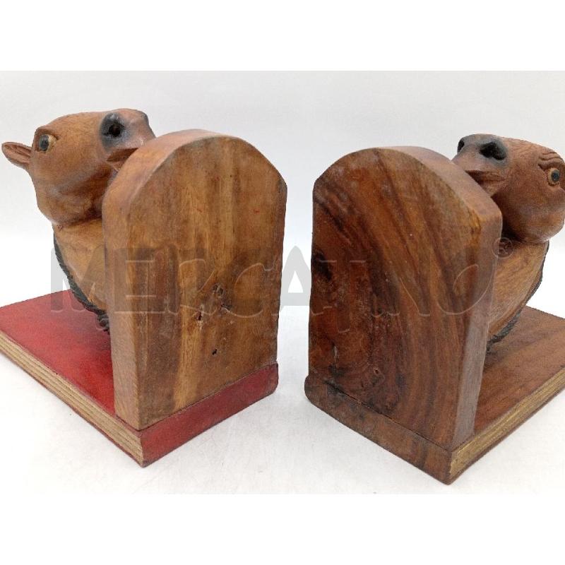 POGGIA LIBRI COPPIA CAVALO LEGNO | Mercatino dell'Usato Moncalieri bengasi 5
