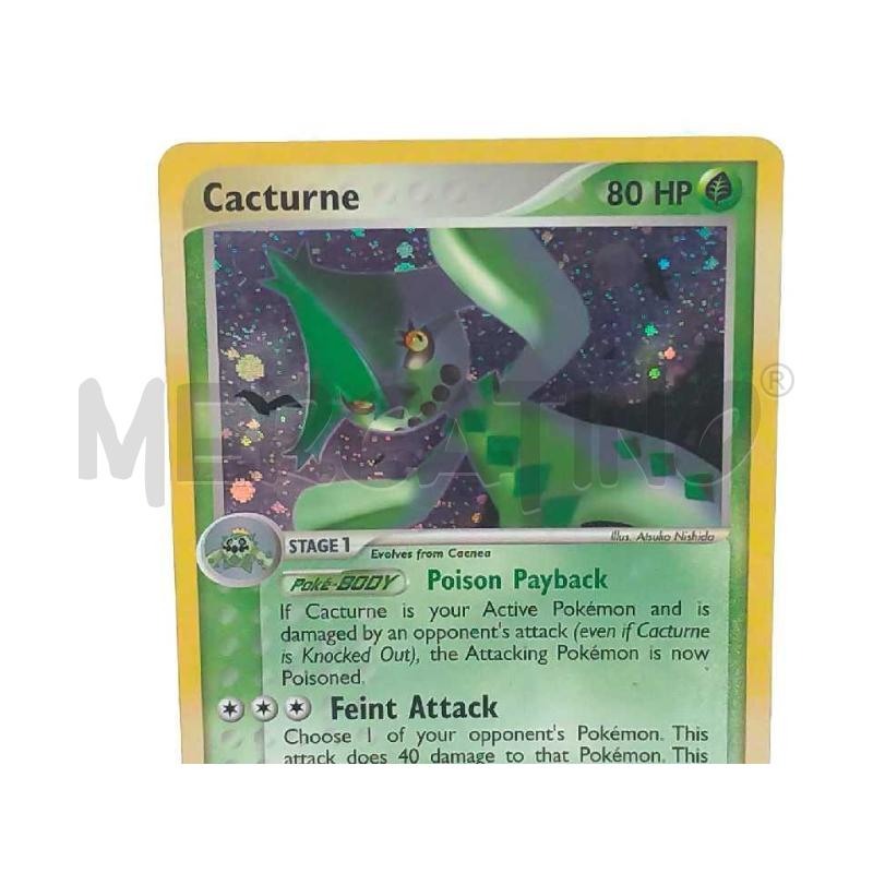 POKEMON CACTURNE HOLO 2/100 | Mercatino dell'Usato Moncalieri bengasi 3
