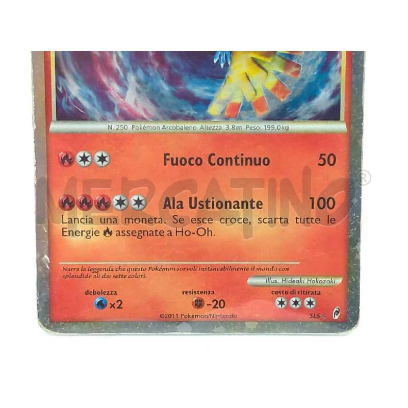 POKEMON HO OH SL5 HOLO | Mercatino dell'Usato Moncalieri bengasi 4