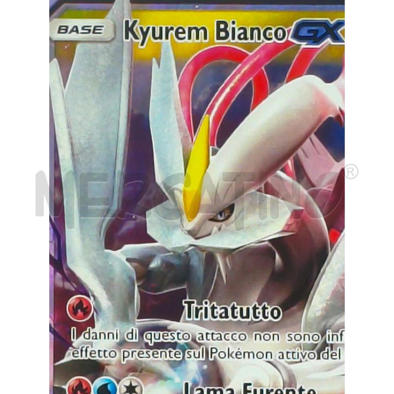 POKEMON KYUREM BIANCO GX ITA | Mercatino dell'Usato Moncalieri bengasi 2