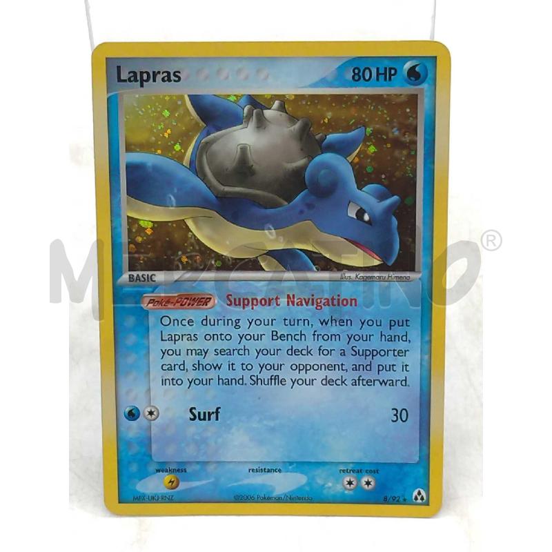 POKEMON LAPRAS 8/92 HOLO ENG | Mercatino dell'Usato Moncalieri bengasi 1
