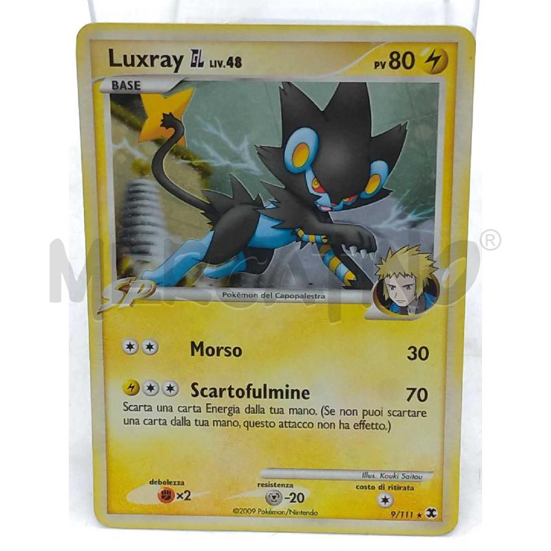 POKEMON LUXRAY GL LIV 48 HOLO 9/111 | Mercatino dell'Usato Moncalieri bengasi 1