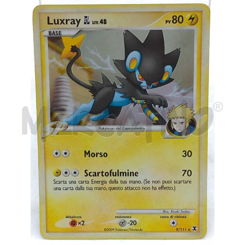 POKEMON LUXRAY GL LIV 48 HOLO 9/111 | Mercatino dell'Usato Moncalieri bengasi 2