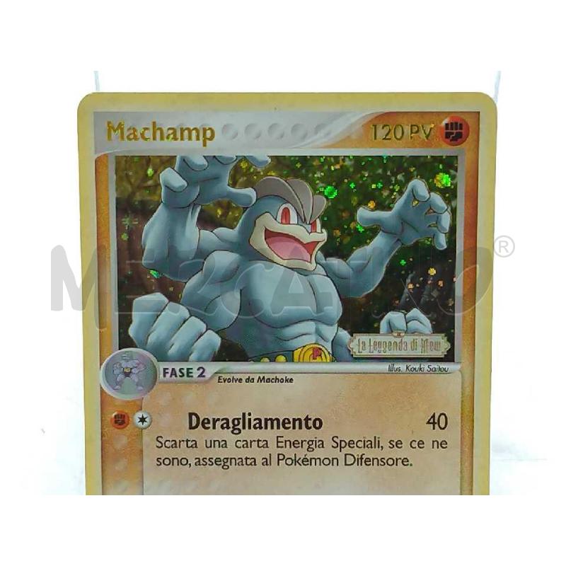 POKEMON MACHAMP LA LEGGENDA DI MEW HOLO 9/92 | Mercatino dell'Usato Moncalieri bengasi 3
