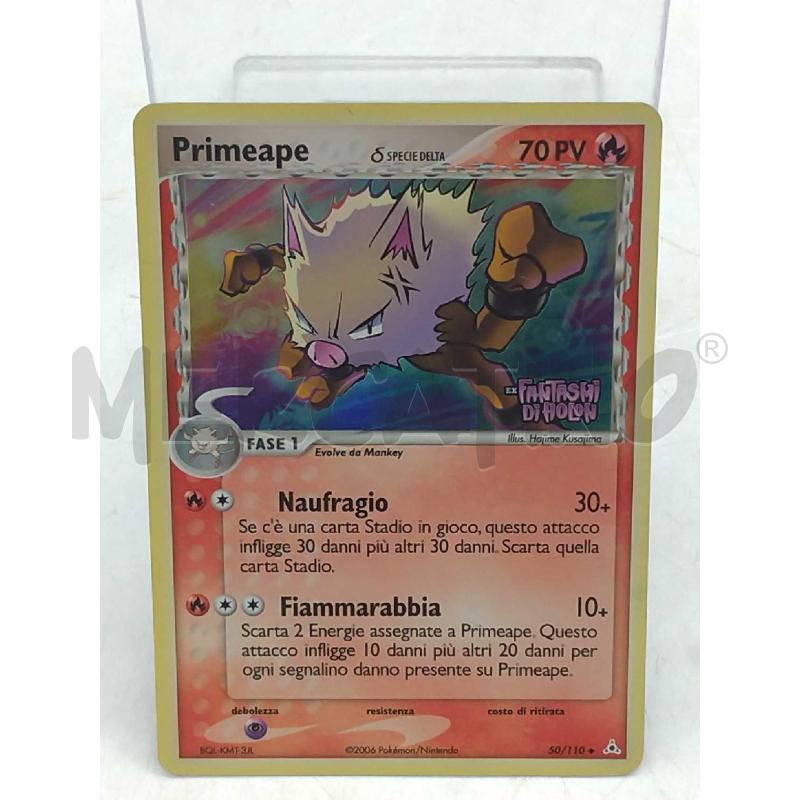 POKEMON PRIMEAPE SPECIE DELTA EX FANTASMI DI HOLON 50/110 | Mercatino dell'Usato Moncalieri bengasi 1