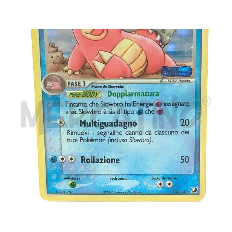 POKEMON SLOWBRO HOLO EX FORZE SEGRETE 13/115 | Mercatino dell'Usato Moncalieri bengasi 4