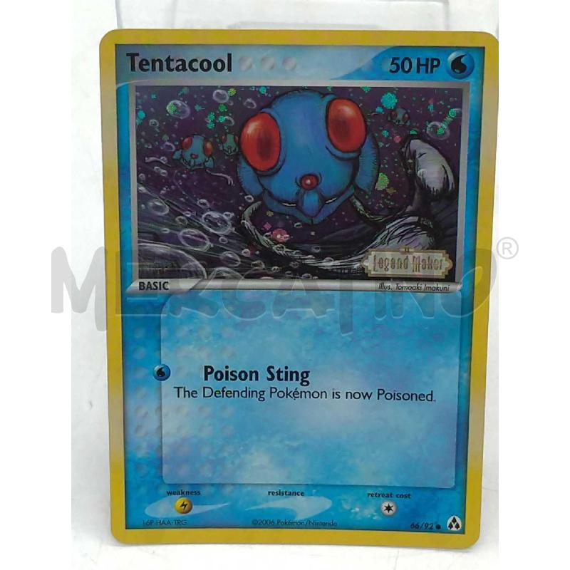 POKEMON TENTACOOL EX LEGEND MAKER HOLO 66/92 | Mercatino dell'Usato Moncalieri bengasi 1