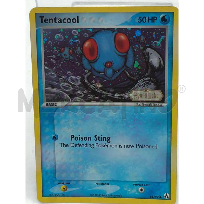 POKEMON TENTACOOL EX LEGEND MAKER HOLO 66/92 | Mercatino dell'Usato Moncalieri bengasi 2