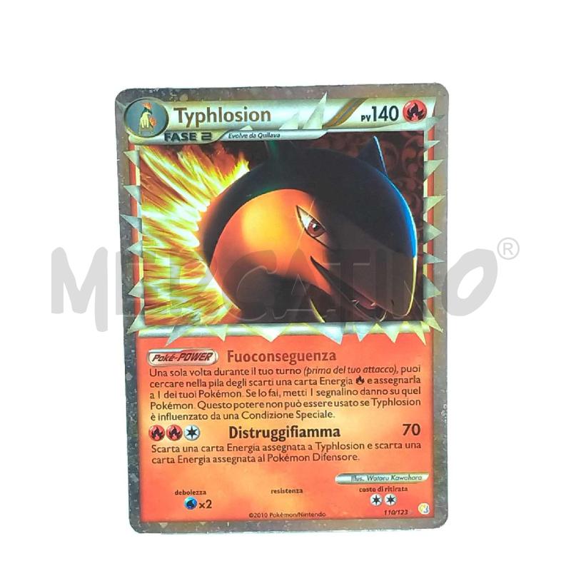 POKEMON TYPHLOSION 110/123 | Mercatino dell'Usato Moncalieri bengasi 1