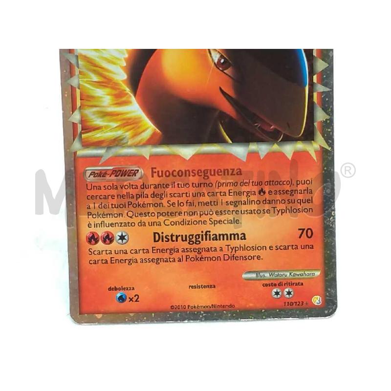 POKEMON TYPHLOSION 110/123 | Mercatino dell'Usato Moncalieri bengasi 4