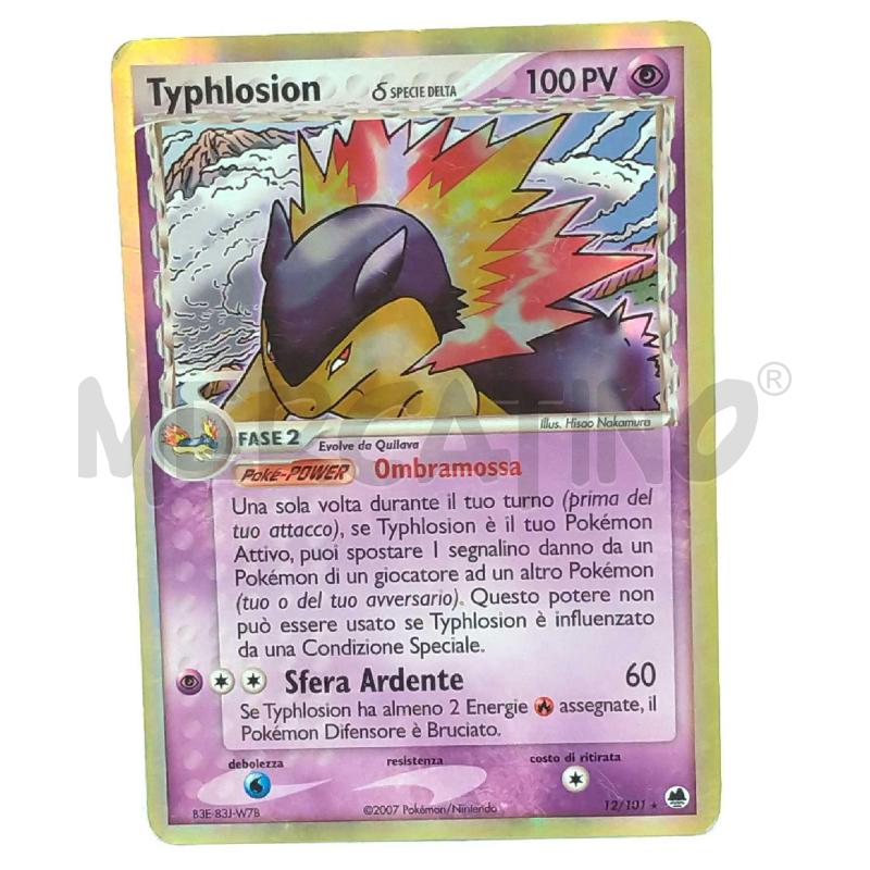 POKEMON TYPHLOSION SPECIE DELTA HOLO 72/101 | Mercatino dell'Usato Moncalieri bengasi 2