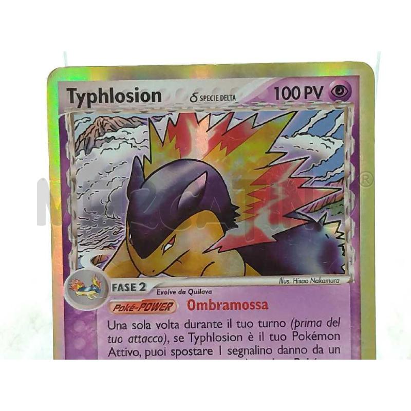 POKEMON TYPHLOSION SPECIE DELTA HOLO 72/101 | Mercatino dell'Usato Moncalieri bengasi 3