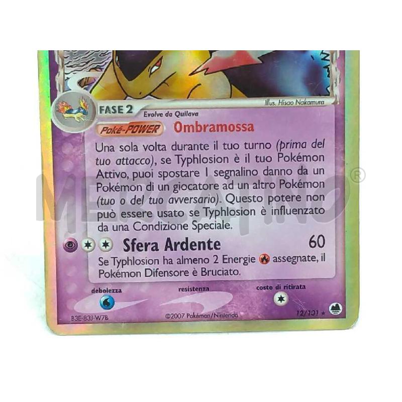 POKEMON TYPHLOSION SPECIE DELTA HOLO 72/101 | Mercatino dell'Usato Moncalieri bengasi 4