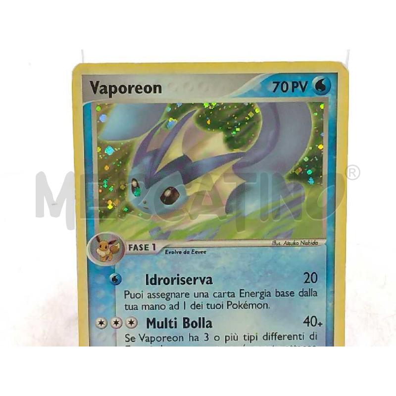POKEMON VAPOREON 19/115 HOLO ITA | Mercatino dell'Usato Moncalieri bengasi 2