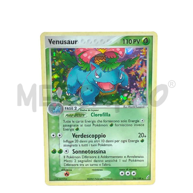 POKEMON VENUSAUR 28/100 HOLO | Mercatino dell'Usato Moncalieri bengasi 1