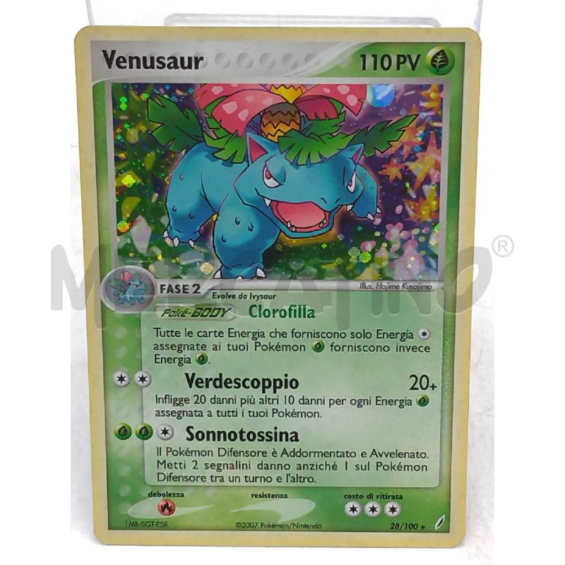 POKEMON VENUSAUR 28/100 HOLO | Mercatino dell'Usato Moncalieri bengasi 2