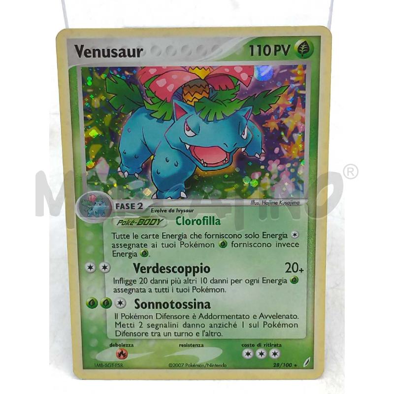 POKEMON VENUSAUR 28/100 HOLO | Mercatino dell'Usato Moncalieri bengasi 4