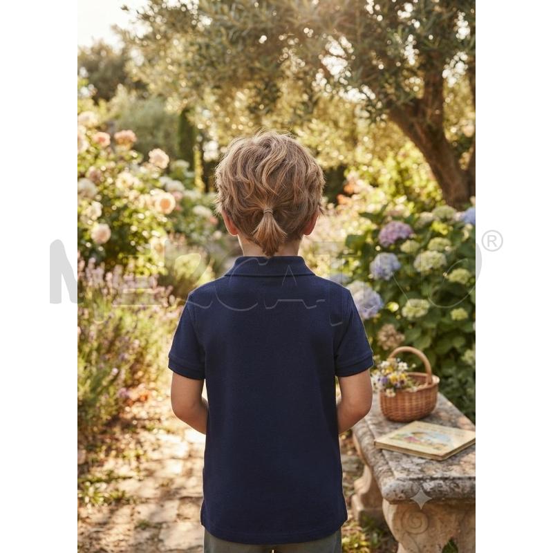 POLO BAMBINO LACOSTE BLU  | Mercatino dell'Usato Moncalieri bengasi 2