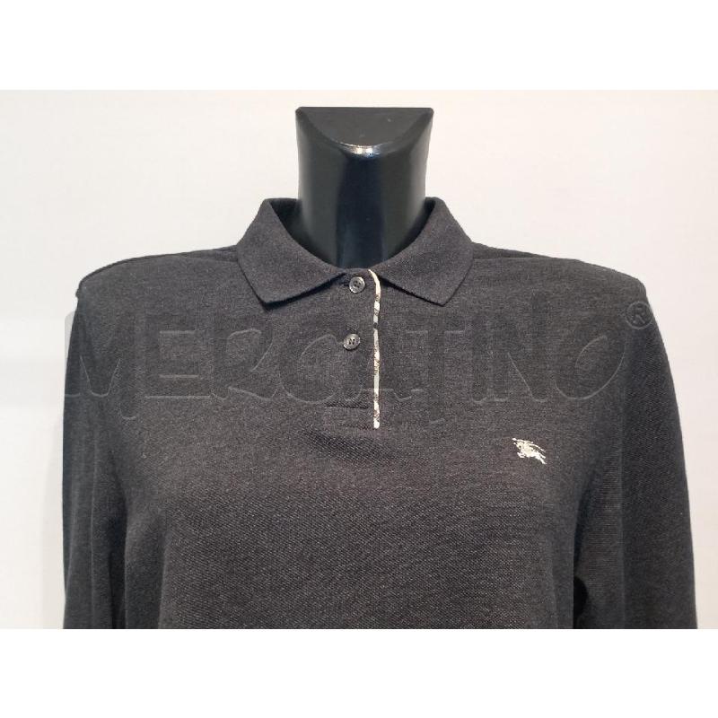POLO DONNA BURBERRY GRIGIA  | Mercatino dell'Usato Moncalieri bengasi 3