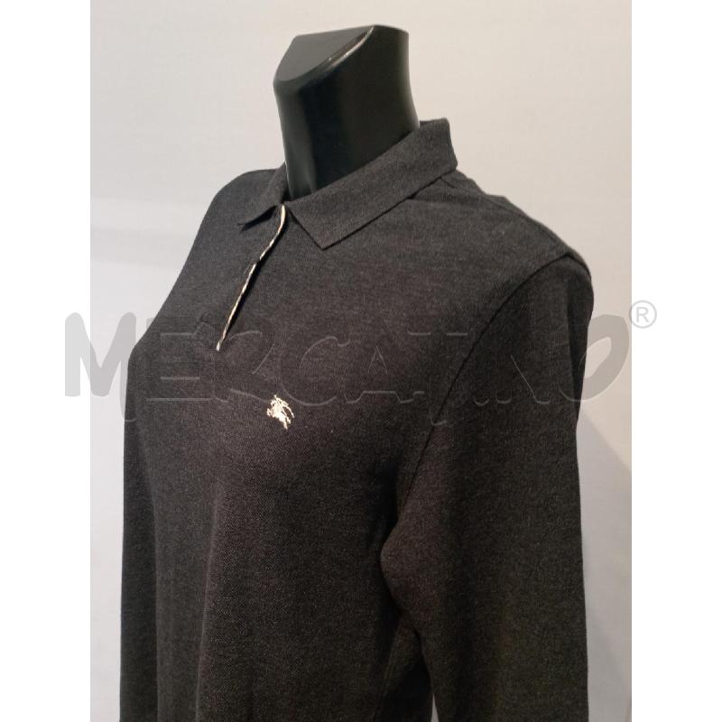 POLO DONNA BURBERRY GRIGIA  | Mercatino dell'Usato Moncalieri bengasi 4