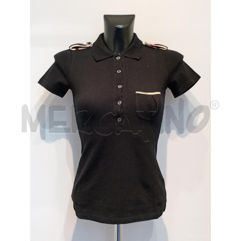 POLO DONNA BURBERRY NERA  | Mercatino dell'Usato Moncalieri bengasi 1