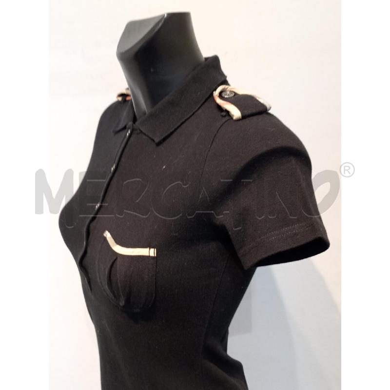 POLO DONNA BURBERRY NERA  | Mercatino dell'Usato Moncalieri bengasi 4