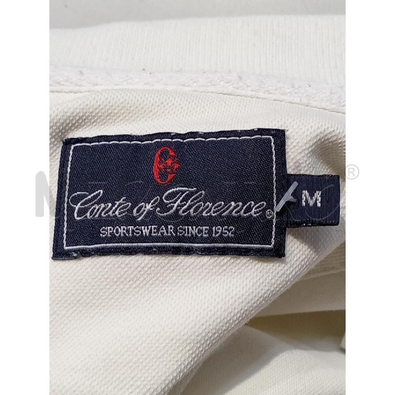POLO DONNA CONTE OF FLORENCE BIANCA BORDO LUREX | Mercatino dell'Usato Moncalieri bengasi 4