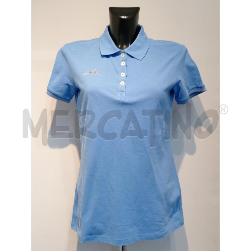 POLO DONNA KAPPA AZZURRA | Mercatino dell'Usato Moncalieri bengasi 1