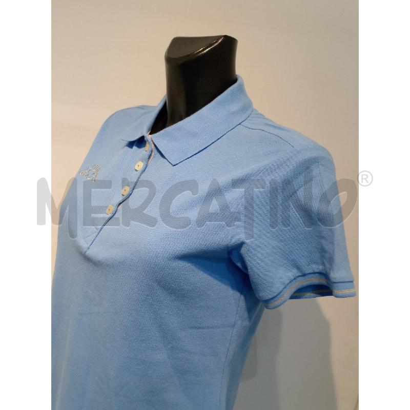 POLO DONNA KAPPA AZZURRA | Mercatino dell'Usato Moncalieri bengasi 3