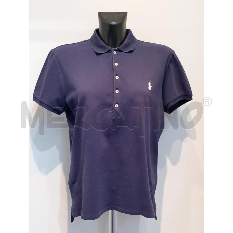 POLO DONNA POLO RALPH LAUREN BLU  | Mercatino dell'Usato Moncalieri bengasi 1