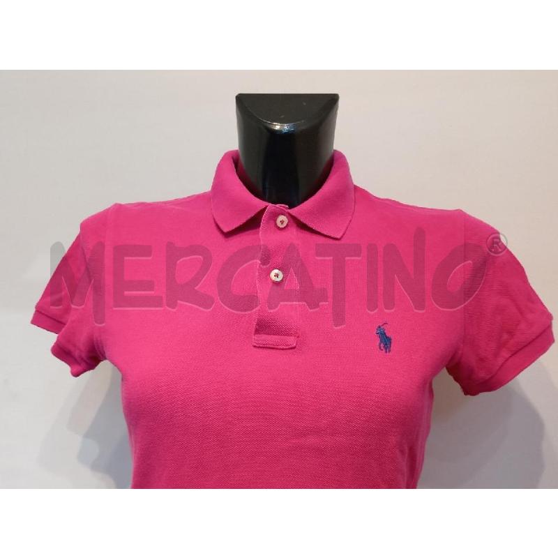POLO DONNA POLO RALPH LAUREN ROSA | Mercatino dell'Usato Moncalieri bengasi 3