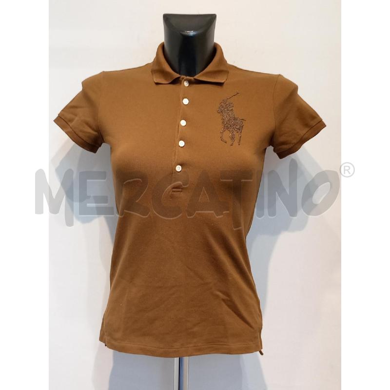 POLO DONNA RALPH LAUREN MARRONE  | Mercatino dell'Usato Moncalieri bengasi 1