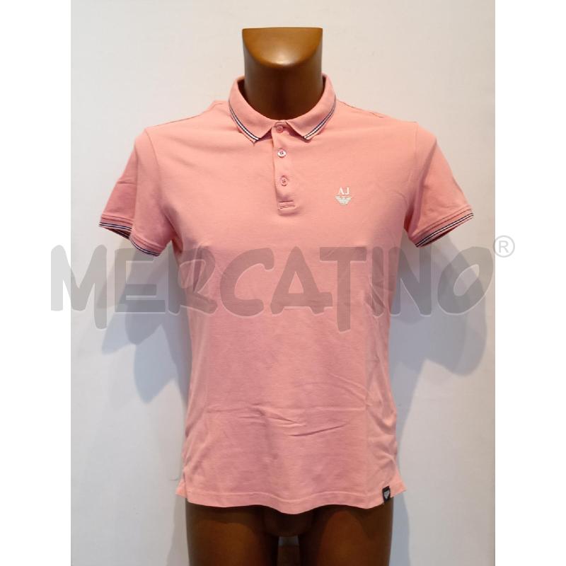 POLO UOMO ARMANI JEANS ROSA | Mercatino dell'Usato Moncalieri bengasi 1