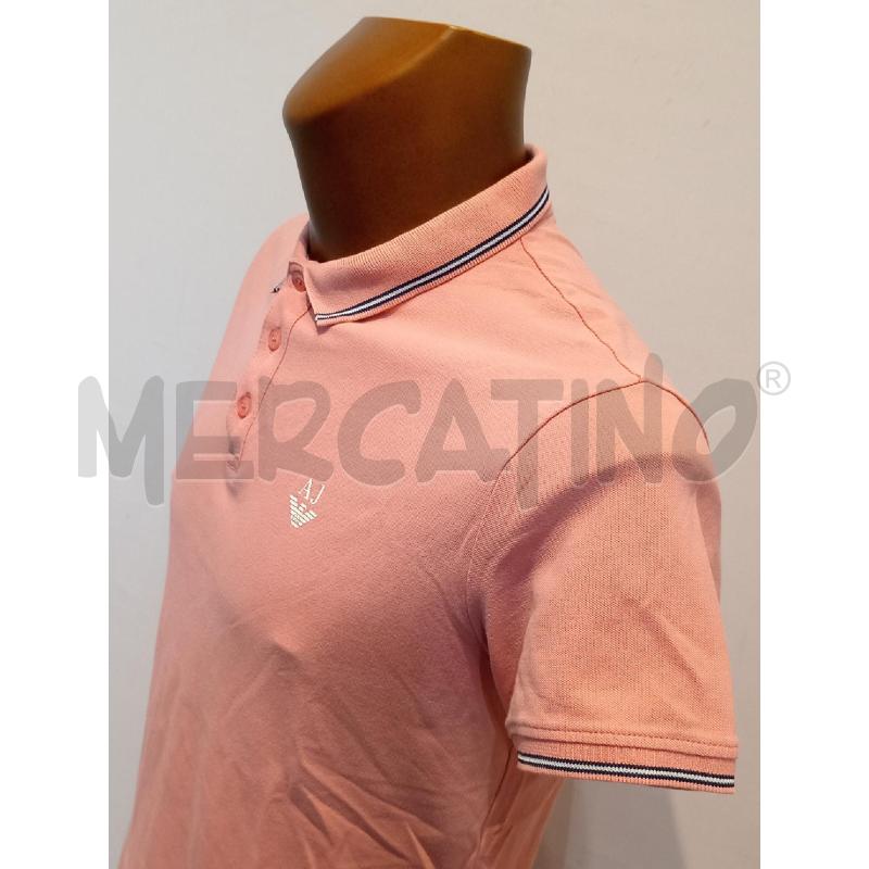 POLO UOMO ARMANI JEANS ROSA | Mercatino dell'Usato Moncalieri bengasi 3