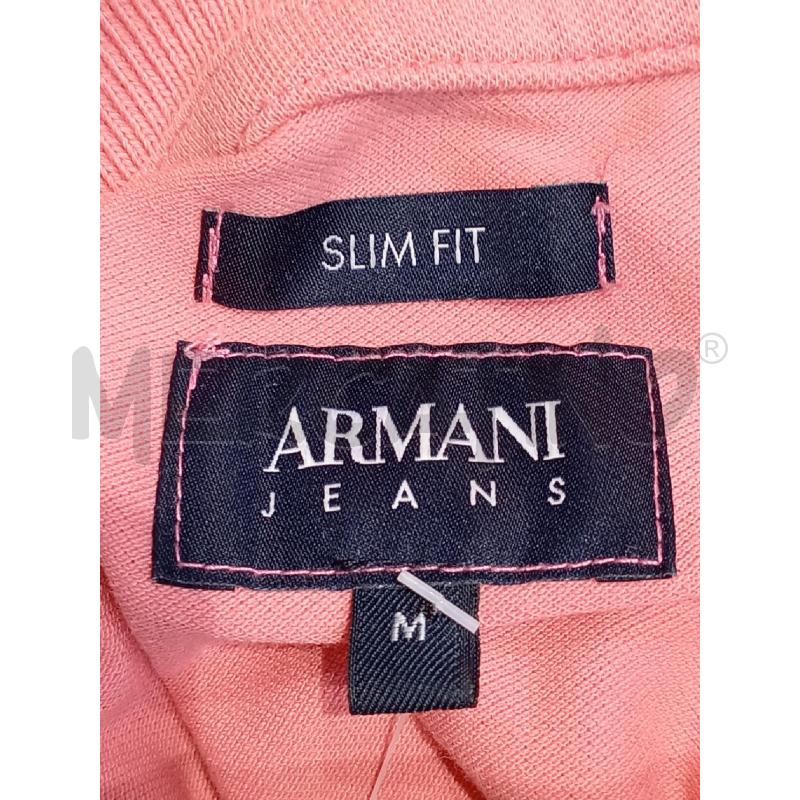 POLO UOMO ARMANI JEANS ROSA | Mercatino dell'Usato Moncalieri bengasi 5