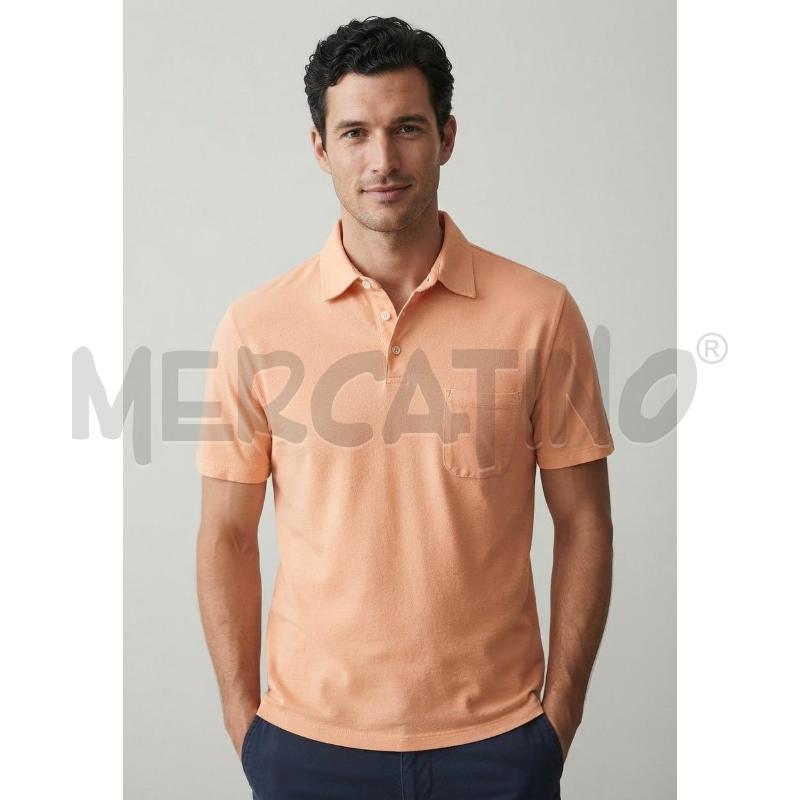 POLO UOMO BRUNELLO CUCCINELLI SALMONE  | Mercatino dell'Usato Moncalieri bengasi 1