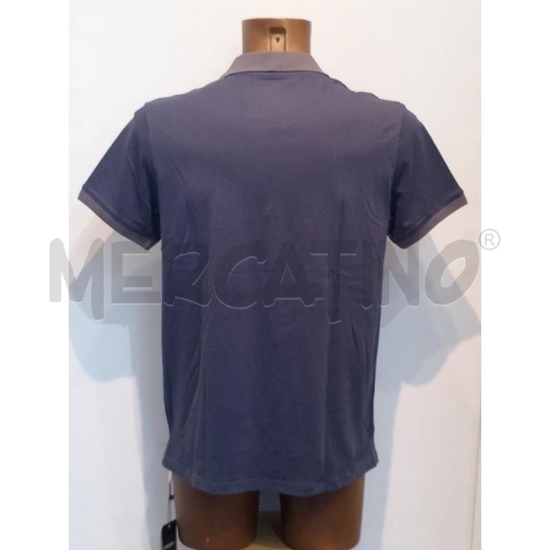 POLO UOMO EMPORIO ARMANI BLU COLLETTO GRIGIO | Mercatino dell'Usato Moncalieri bengasi 2
