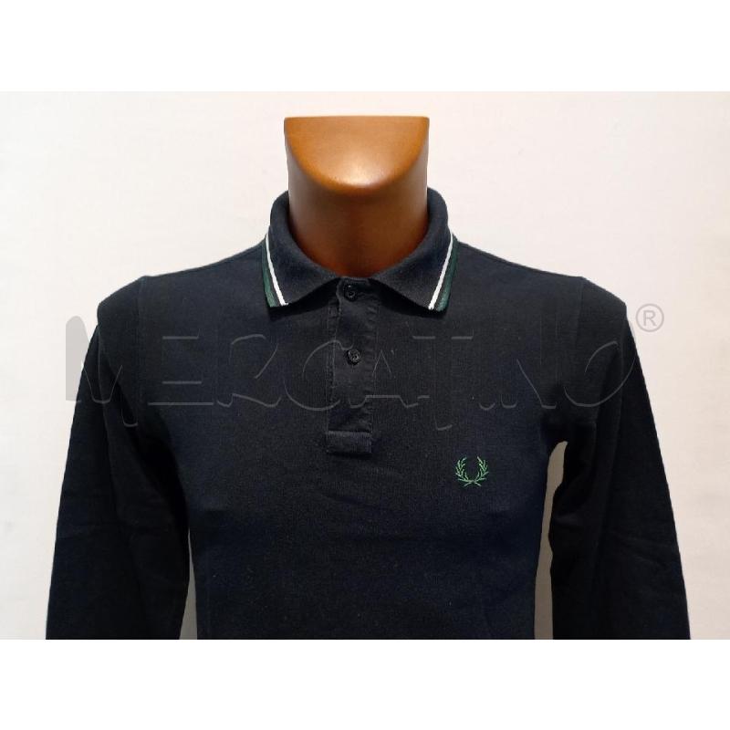 POLO UOMO FRED PERRY BLU | Mercatino dell'Usato Moncalieri bengasi 3