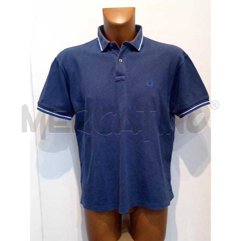 POLO UOMO FRED PERRY BLU  | Mercatino dell'Usato Moncalieri bengasi 1