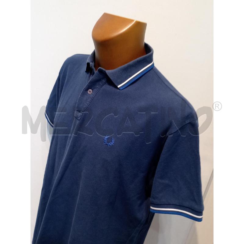 POLO UOMO FRED PERRY BLU  | Mercatino dell'Usato Moncalieri bengasi 3