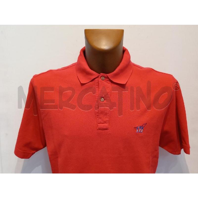 POLO UOMO HENRY COTTON'S ROSSA | Mercatino dell'Usato Moncalieri bengasi 4